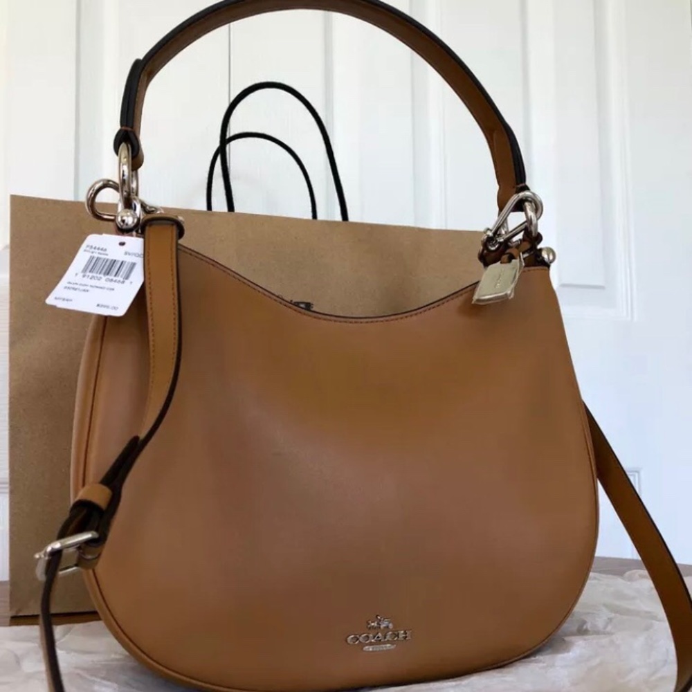Coach Mae Hobo/Crossbody Saddle Glove-tanned